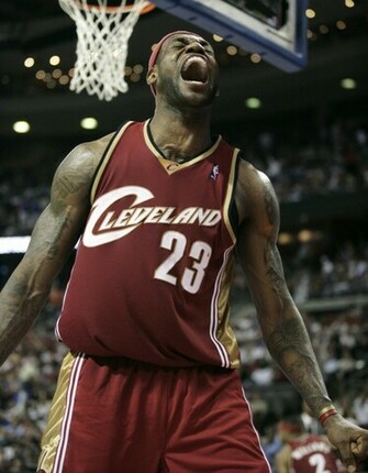 Lebron James HD Nba Basketball Wallpaper In
