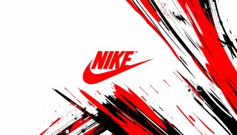 Red And Black Nike Wallpaper
