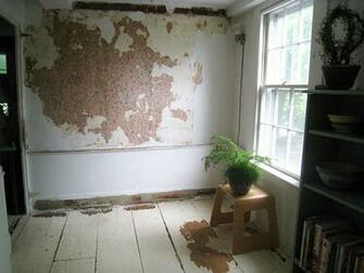 Old Wallpaper In New England House