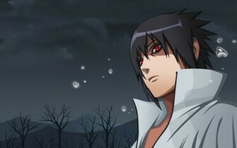 Sasuke Mangekyou Sharingan At Night Wallpaper By Theavengerx On