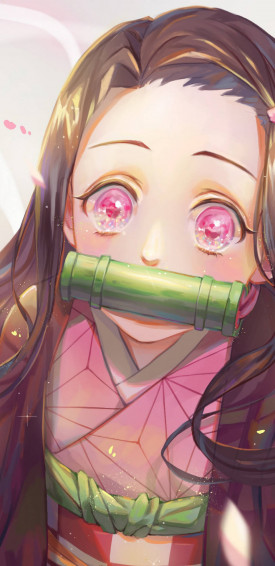 Nezuko Phone Wallpaper