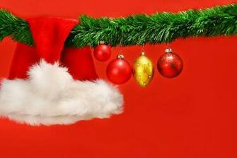 Red And Green Christmas Background