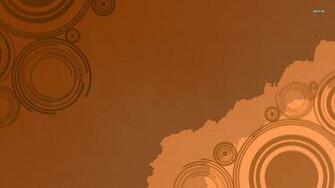 Brown Circles Wallpaper Abstract