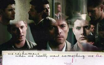 Dean Castiel Supernatural Wallpaper