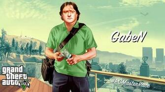 Lord Gaben Gta V Background Prase Him Pcmasterrace