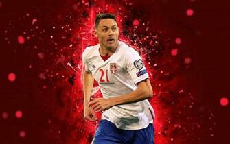 Wallpaper Nemanja Matic 4k Abstract Art Serbia