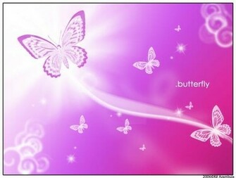 Purple Butterfly Background