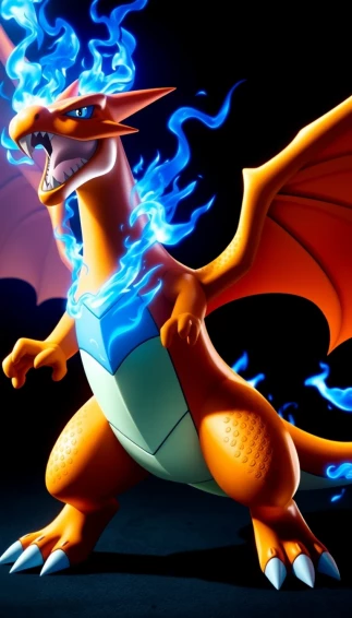 Pokemon Mega Charizard X Wallpaper