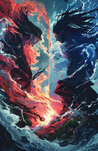 Hashirama And Madara Wallpaper