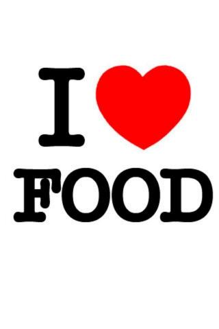 I Love Food Wallpaper On