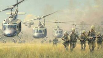 Huey Helicopters War Landing Cavalry Wallpaper Photos Pictures