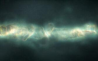 Green Nebula Wallpaper