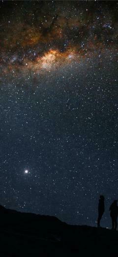Do Not Go Gentle Into That Good Night iPhone Wallpaper Milky