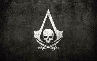 Assassins Creed Logo Skull Sword Video Game HD Wallpaper Desktop Pc