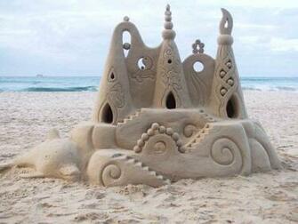 Attractive Sand Castle Wallpaper Amazing Photogallery