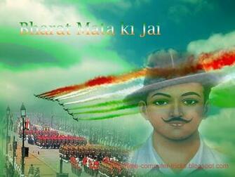 Bharat Mata Ki Jai Indian Flag Dom Fighter Names