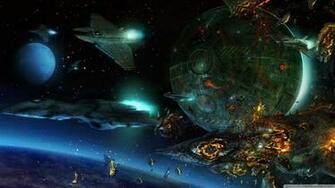 Spaceships Fonds D Cran Arri Res Plan Id