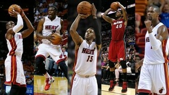 Miami Heat Roster Wallpaper