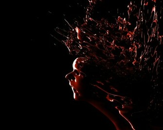 Dark Blood Horror Bloody Cgi 3d Creepy Scary Macabre Wallpaper
