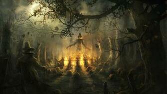 Halloween Ritual Widescreen Wallpaper Wide Net
