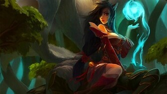 Ahri League Of Legends HD Wallpaper Background Lol Sexy Girl