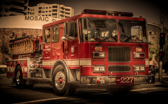 Los Angeles Fire Department Foto Bild Wallpaper
