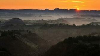 Sunrise Theodore Roosevelt National Park North Dakota Wallpaper