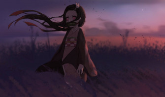 Nezuko Aesthetic Wallpaper