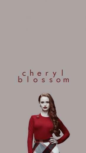 Cheryl Blossom Lockscreen Wallpaper