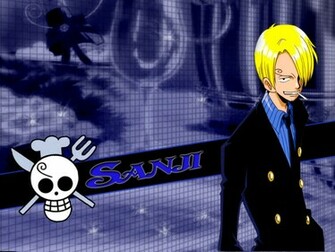 One Piece Sanji Wallpaper Jolly Roger
