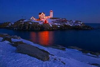 Pin Christmas Lighthouse All Wallpaper Desktop