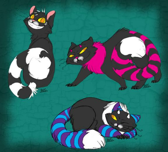 Cheshire Cats By Kirawra