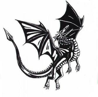 Black And White Dragon Pictures Wallpaper HD Wide