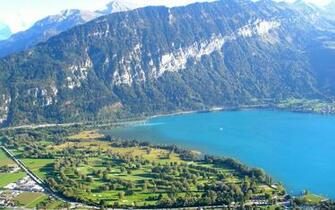 Image Interlaken Switzerland Nature Mountains