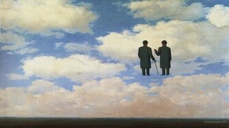 Rene Magritte Wallpaper Art Print Painting
