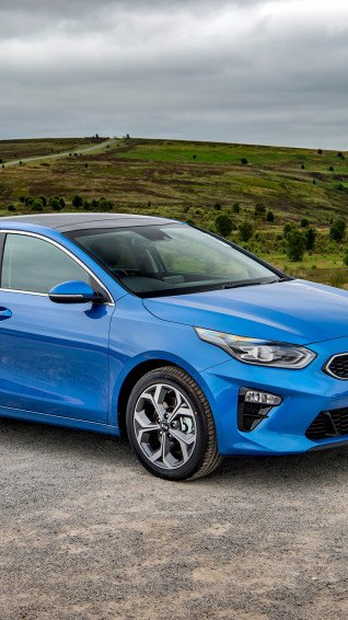 Wallpaper Kia Ceed First Edition Light Blue Auto