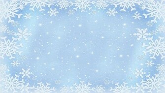 Snowflake Snowy Background