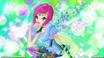 The Winx Club Tecna Bloomix Wallpaper