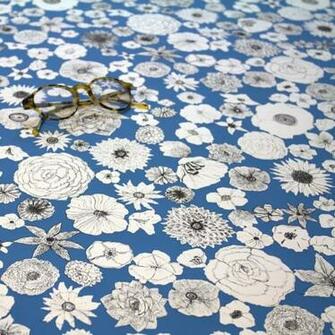 Blue White And Tortoise Shell Beautiful Wallpaper