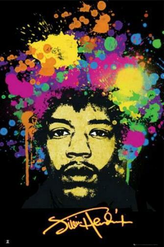 Jimi Hendrix iPhone Wallpaper Photo