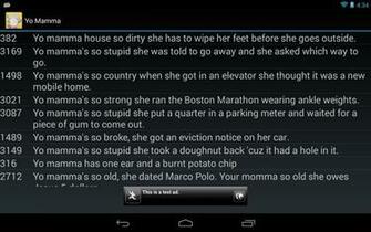 Yo Mamma Jokes Screenshot