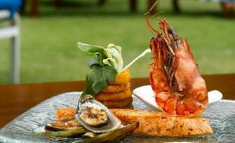 Grilled Seafood Platter