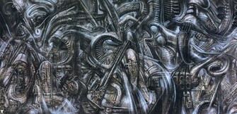 Newyorkcity Xxvi Science Fiction H R Giger Wallpaper Image