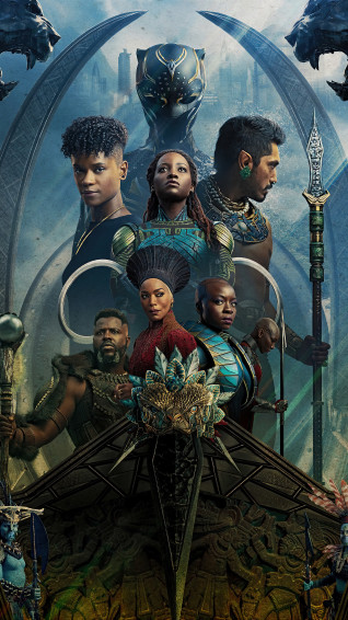 Black Panther Wakanda Forever 4k Movie Poster Wallpaper iPhone HD