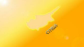 Light White Yellow Gold Cyprus Rays Flag Golden Wallpaper