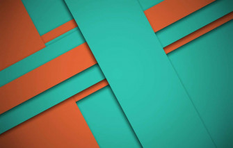 Orange And Teal Wallpaper