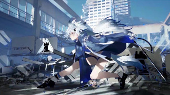 Lappland Fighting Arknights Live Wallpaper Wallpaperwaifu
