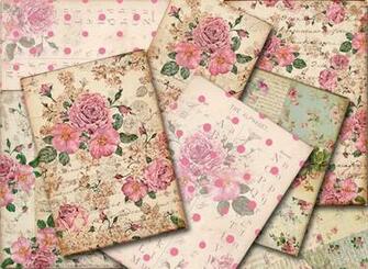 Floral Victorian Background
