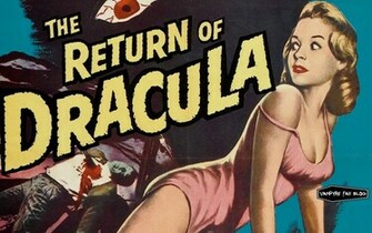 Fan Dracula Vampire Wallpaper Vintage Monster B Movie Posters
