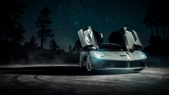 Ferrari Laferrari Vossen Wheels Wallpaper HD Car